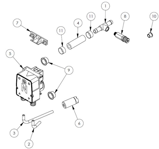 Horeca Parts - Dishwasher Stalgast 801556