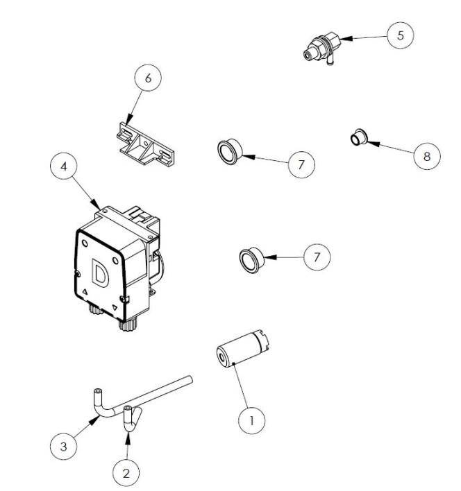 Horeca Parts - Zmywarka Stalgast 801556