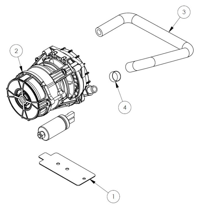 Horeca Parts - Dishwasher Stalgast 801566