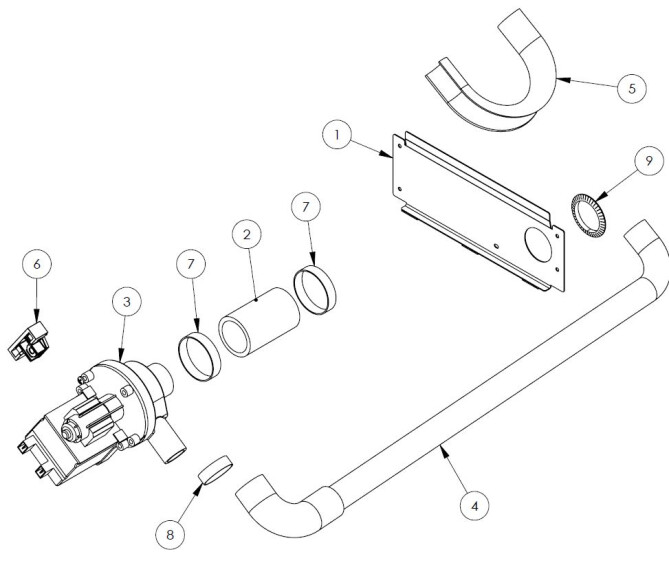 Horeca Parts - Dishwasher Stalgast 801566