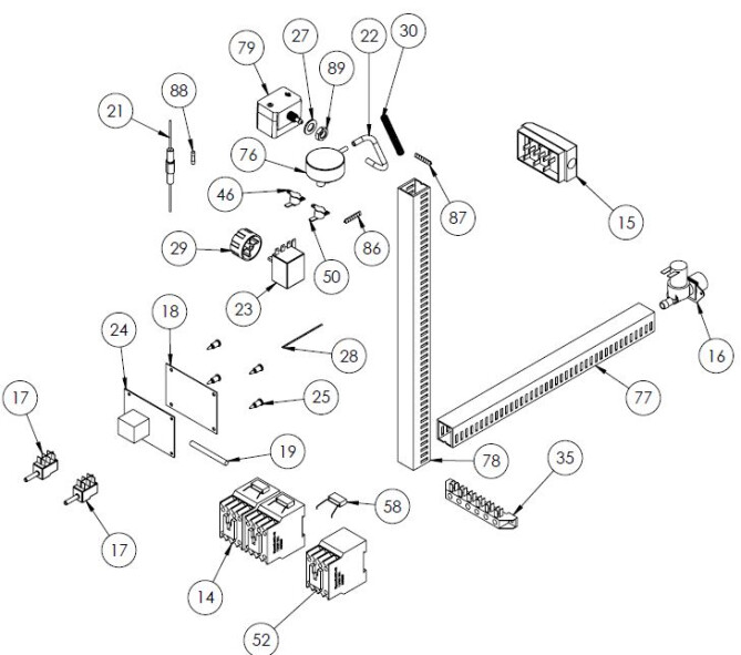 Horeca Parts - Zmywarka Stalgast 803021