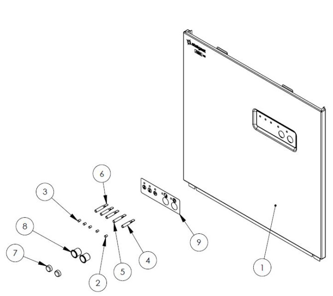 Horeca Parts - Myčka nádobí Stalgast 803021