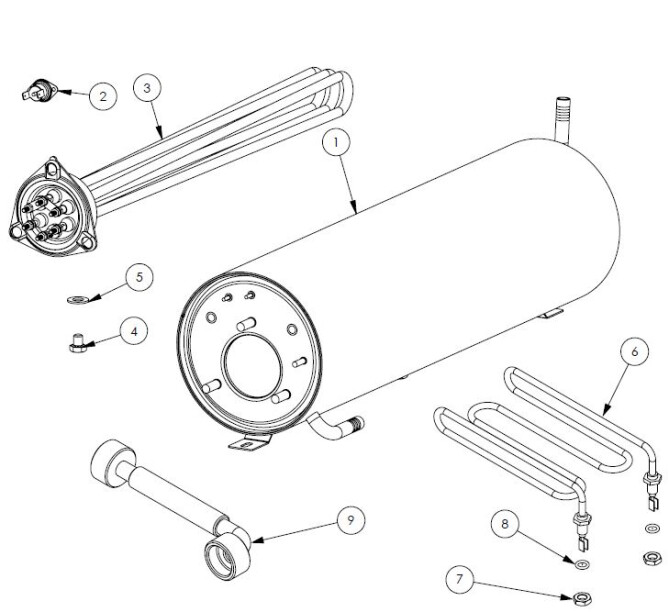 Horeca Parts - Dishwasher Stalgast 803021