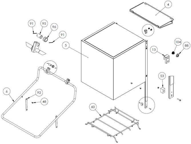 Horeca Parts - Stalgast dishwasher-brewer 803035