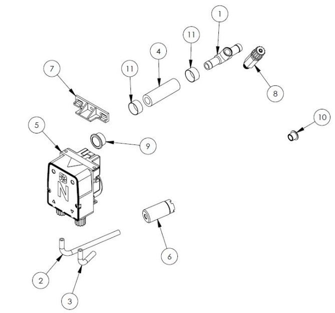 Horeca Parts - Zmywarko - wyparzarka Stalgast 803035