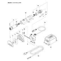 Horeca Parts - Nóż elektryczny do Kebaba Uyar 2000510 (H8000)