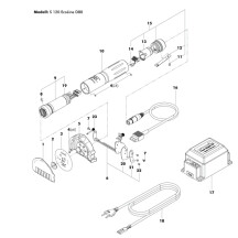 Horeca Parts - Elektrický nůž na kebab Uyar 2000513 (H7000)