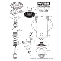 Horeca Parts - Блендер Waring Commercial CB15VESF