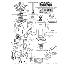 Horeca Parts - Блендер Waring Commercial MX1000XTXEE