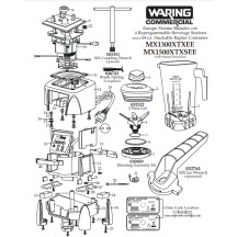 Horeca Parts - Mixer Waring Commercial MX1300XTXEE