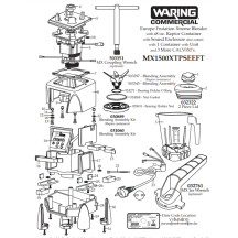 Horeca Parts - Mixér Waring Commercial MX1500XTPSEEFT