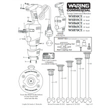 Horeca Parts - Mikser Waring Commercial WSB50CE