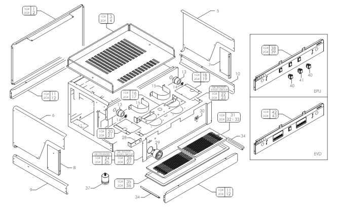 Horeca Parts - Ekspres do kawy kolbowy - Wega Luna