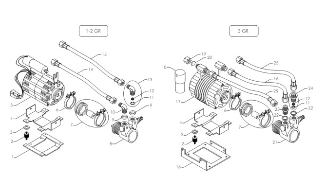 Horeca Parts - Kolbenkaffeemaschine Wega Pegaso