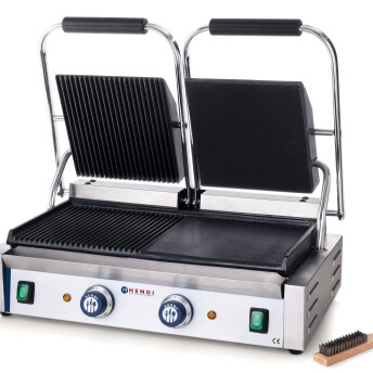 Horeca Parts - Grill kontaktowy Hendi podwójny 263907