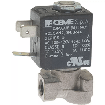 Horeca Parts - 120V dvoucestný elektromagnetický ventil ø 1/8" - kávovar La San Marco, Nuova Simonelli (LF1120238)