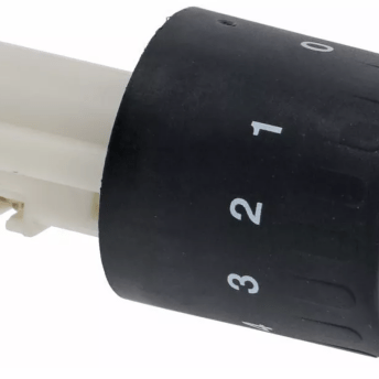 Horeca Parts - Pokrętło czarne ø 28mm 0-1-3-4-5-6-7-8-9 - Taboret grzewczy Rieber (LF5067963)