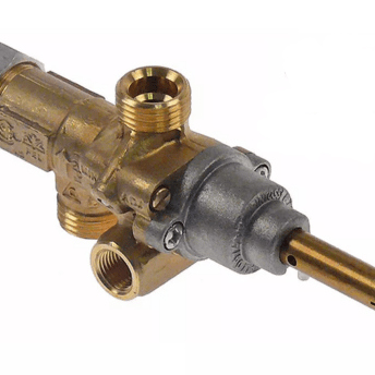 Horeca Parts - Gas valve in. M16x1.5 outlet M16x1.5 thermocouple connection M8x1 pilot connection M10x1 - Zanussi gas grill (3348079)
