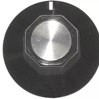 Horeca Parts - Zero-mark knob Ø50mm mounting 6x4.6mm black – Hendi (5134506)