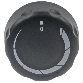 Horeca Parts - Buton cu diametrul de 52 mm, fixare 6x4,6 mm, argintiu - Salamander Berto's (3241178)