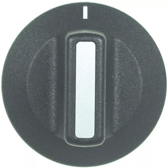 Horeca Parts - Zero marking switch knob Ø 42 mm, mounting 6x4.6 mm, black – Dough mixing machine Oem (5010742)