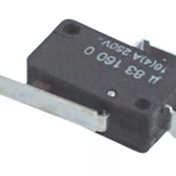 Horeca Parts - Mikrowyłącznik OMRON D3V-166-1C5 16A 250V z dźwignią rolkową 28 mm – 1NO + 1NC - ITV