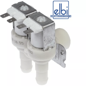 Horeca Parts - Electrovalvă unghiulară cu 2 căi 24V, intrare 3/4", ieșire ø11.5 mm, max 90°C - ELBI