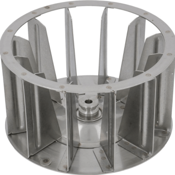 Horeca Parts - Ventilatorflügel 12 D1 ø 180 mm D2 ø 8 mm D3 ø 6 x 9 mm H1 100 mm H2 27 mm – Giorik-Konvektionsofen (5048980)