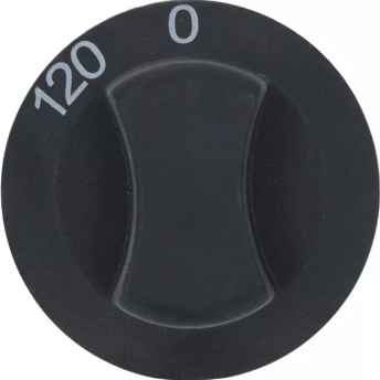 Horeca Parts - Pokrętło kompletne zakres 0-120 czarne - Zmywarka Fagor (5965436)