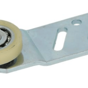 Horeca Parts - Rolă, ø 25 mm, 6 mm ZCS/nailon, înălțime 15 mm, lungime 65 mm, distanță de montare 40/50 mm, cu mâner - T&s (3346145)
