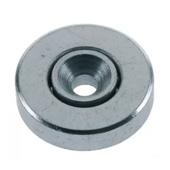 Horeca Parts - Rolle, ø 33,3 mm, 7,9 mm, Gesamtbreite 9,5 mm, verzinkter Stahl, A 33,3 mm, B 7,9 mm, C 9,5 mm (5156333)