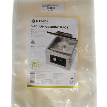 Horeca Parts - Worki do gotowania sous vide do pakowarek komorowych, HENDI, 100 szt., 250x350mm