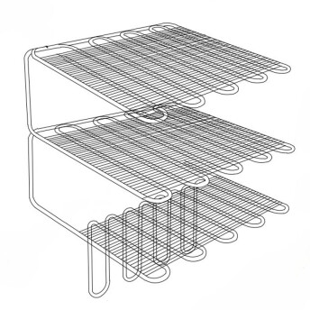 Horeca Parts - Parownik półkowy biały 458 x 448 mm - Szafa mroźnicza Hendi 236062, 236079
