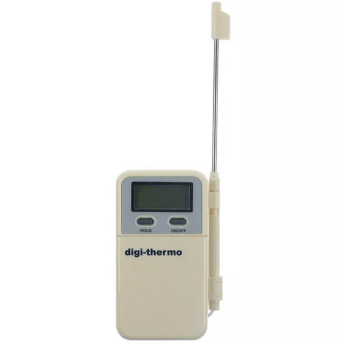 Horeca Parts - Digitales Thermometer Typ WT-2 Abmessungen 116x58x18mm von -50 bis 300°C Fühlerdurchmesser 3,5mm Fühlerlänge 105mm (802116)