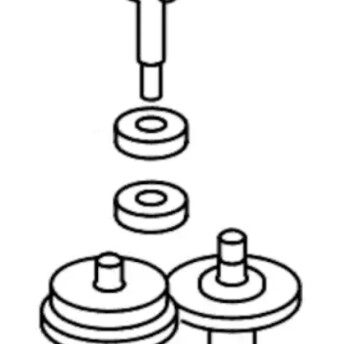 Horeca Parts - Set roți dințate - MP 350 Combi Ultra, MP 450 Combi Ultra (711352, 711452)