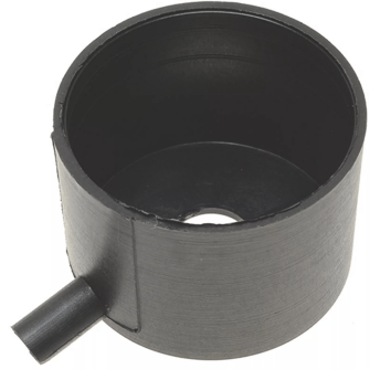 Horeca Parts - Drip tray: 60 mm diameter, 46 mm height, 20 mm hole diameter, 10 mm hose connection - FIORENZATO C.S. coffee machine