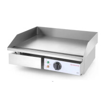 Horeca Parts - Elektryczna gładka płyta grillowa, 230V/3000W, 550x480x(H)230mm Revolution 203217