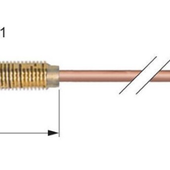 Horeca Parts - Thermocouple M10x1 L400 mm