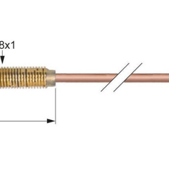 Horeca Parts - Termocuplu M10x1 L 750 mm