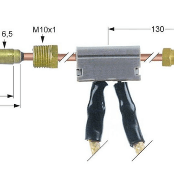 Horeca Parts - Termočlánek M9x1 L 600 mm připojení 6 mm