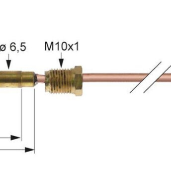 Horeca Parts - Thermocouple M10x1 L 600 mm