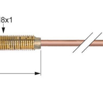 Horeca Parts - Thermocouple M8x1 L 600 mm