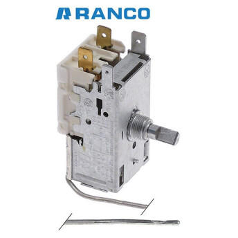 Horeca Parts - RANCO chladicí termostat typ K50-L3459 průměr senzoru 2mm délka senzoru 110mm kapilára 1500mm