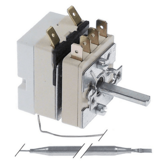 Horeca Parts - Termostat EGO Seria 55.13_ Temperatura max. 110°C Domeniu de funcționare 30-110°C 1 pol