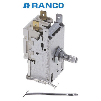 Horeca Parts - Cooling thermostat ranco type k50-p1125 capillary 1200mm