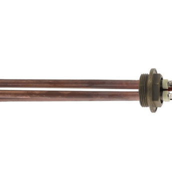 Horeca Parts - Ohřívač 3300W 230V topné okruhy 2 závity 1¼" d 230mm š 38mm v 38mm trubka ø 8mm - kávovar Grimac (417358)