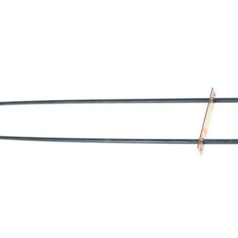 Horeca Parts - Încălzitor 500W 110V l 600mm l 95mm lungime flanșă 124mm lățime flanșă 22mm - Moretti Forni cuptor electric pentru pizza (418167)