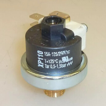 Horeca Parts - XP110 pressure switch 0.5-1.5 bar 1/4 15A