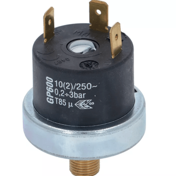 Horeca Parts - Włącznik ciśnieniowy obszar ciśnienia 0,2-3,0mbar przy 250V 10A 1/8″