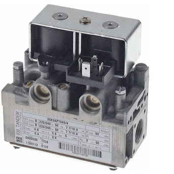 Horeca Parts - Typ plynového ventilu Tandem 830 vstup plynu 1/2″ výstup plynu 1/2″ tlaková oblast SIT 3-50mbar